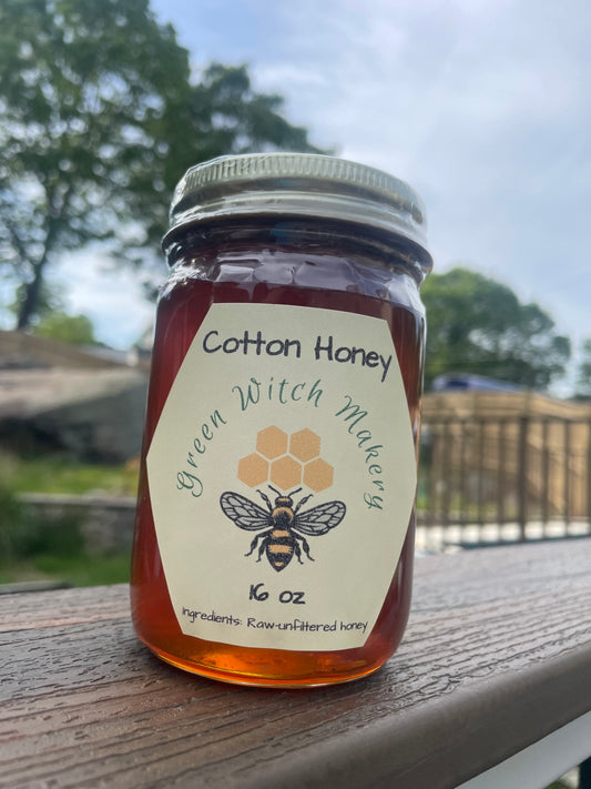 Cotton Blossom Honey Raw-Unfiltered