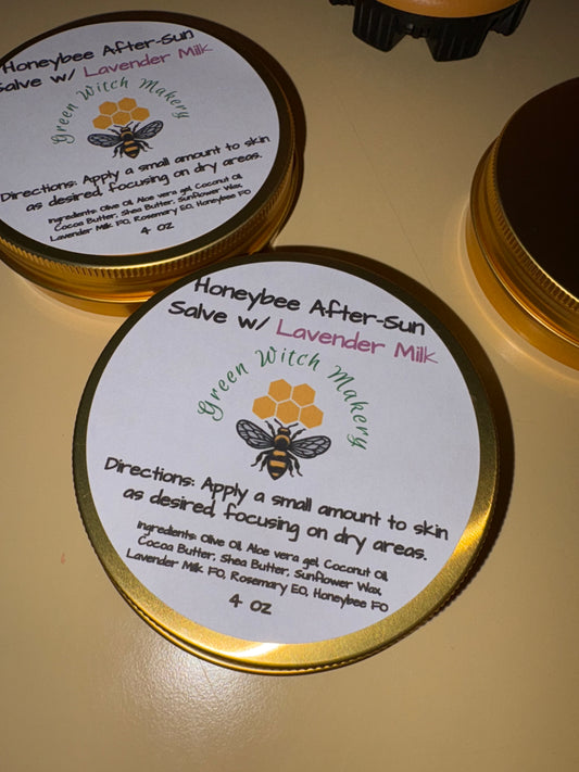 Honeybee After-Sun Salve w/ Lavender Milk