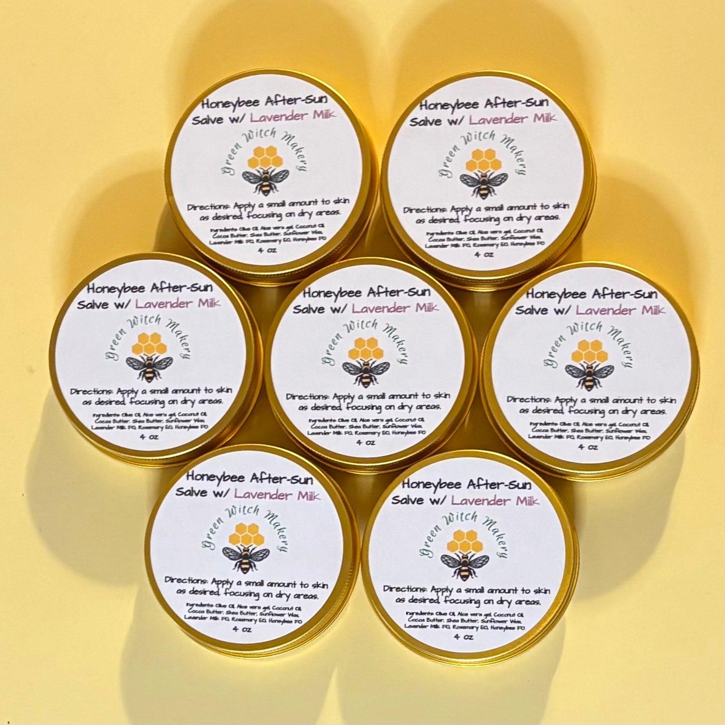 Honeybee After-Sun Salve w/ Lavender Milk