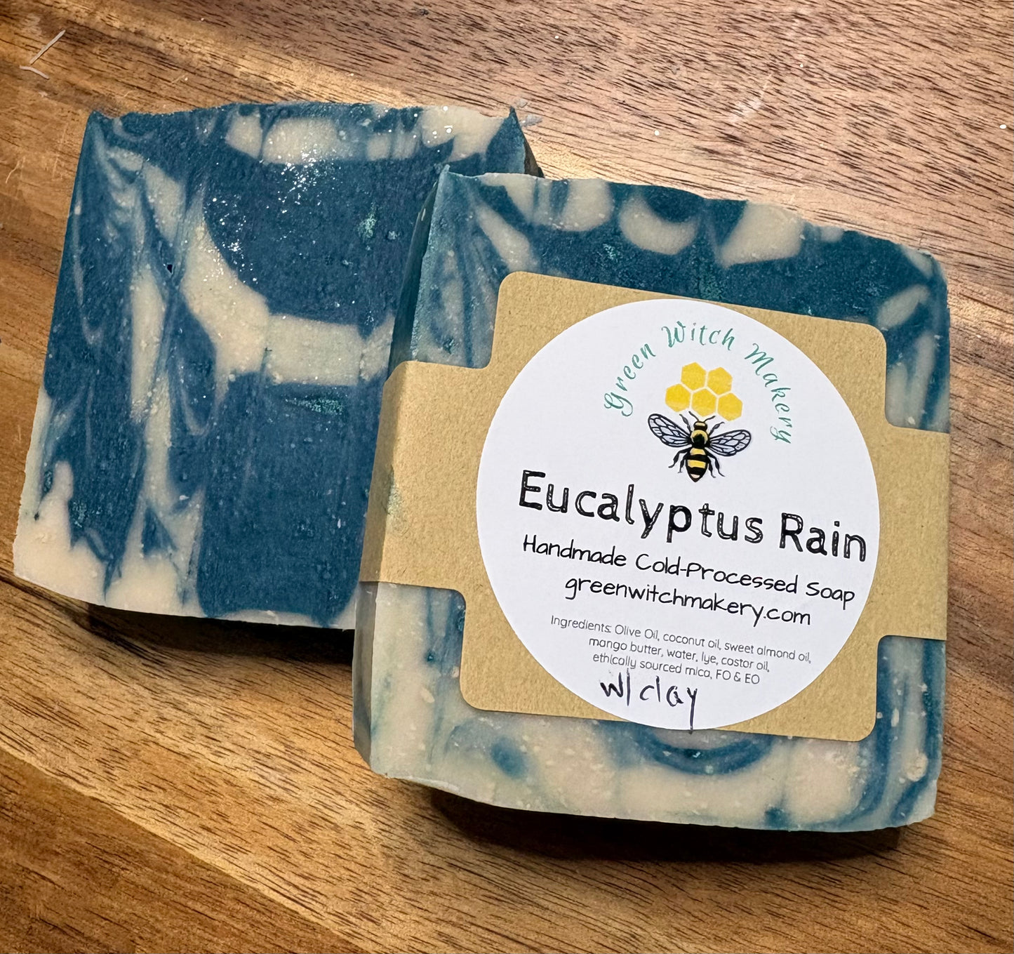 Eucalyptus Rain Cold-Processed Soap