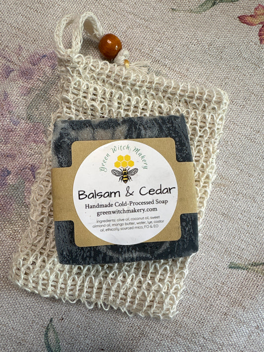 Balsam & Cedar Cold-processed Soap