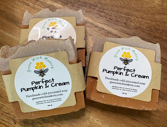Perfect Pumpkin & Cream Cold-Processed Soap