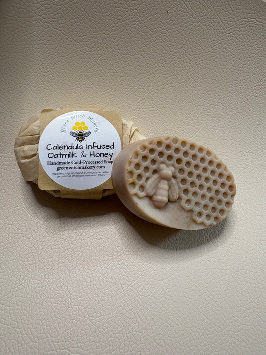 Calendula Infused Cold processed soap