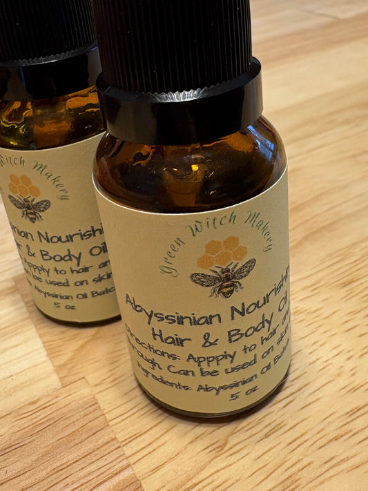 Abyssinian Nourishing Hair & Body Oil