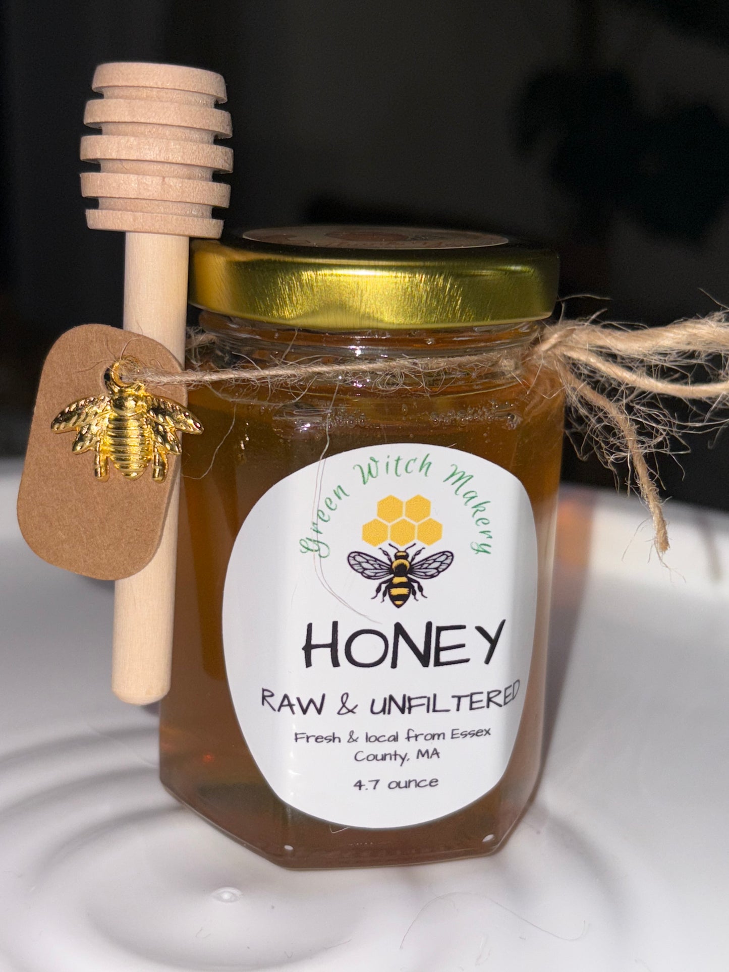 Green Witch Makery Raw & Unfiltered Honey