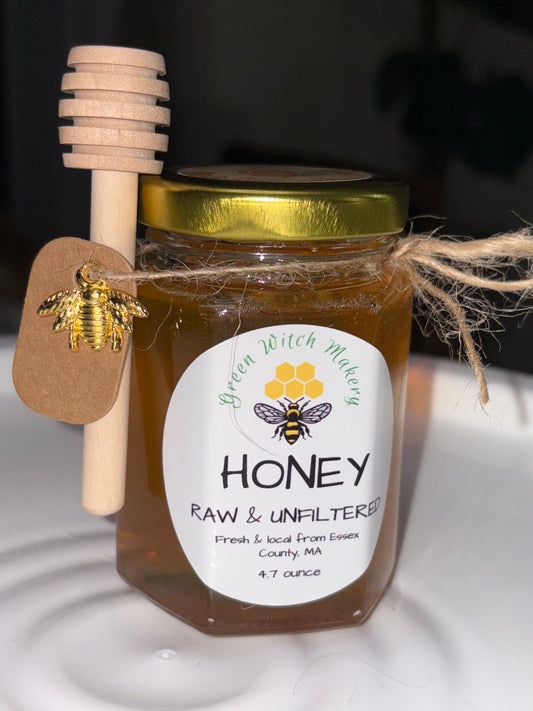 Green Witch Makery Raw & Unfiltered Honey